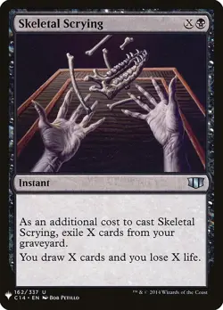 4 x Skeletal Scrying - Mystery Booster / The List - NM-Mint - MTG - Image 1