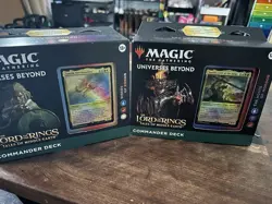 Riders Of Rohan And Hosts Of Mordor Mtg Commander Decks - Image 1