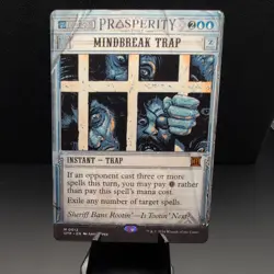 MTG Mindbreak Trap x1 NM from Outlaws of Thunder Junction: Breaking News - Image 1