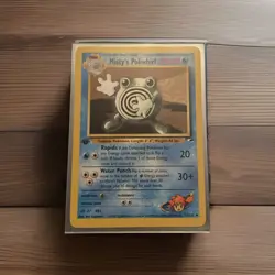 Pokemon TCG Misty's Poliwhirl Gym Heroes 53/132 Regular 1st Edition Uncommon - Image 1