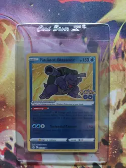 Holo Radiant Blastoise 018/078 Radiant Rare Pokemon GO MINT PACK FRESH!!! - Image 3