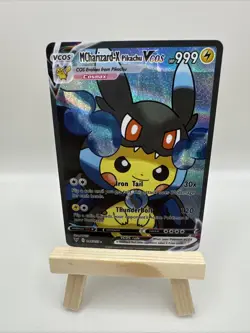 Pokemon Non-TCG MCharizard-X Pikachu VCOS High Quality Holo Fan Art - Image 1