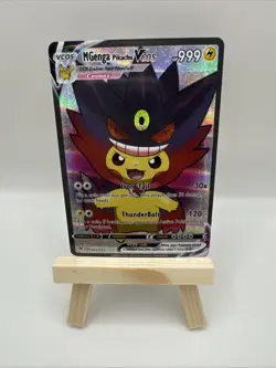 Pokemon Non-TCG MGenga (MGengar) Pikachu VCOS High Quality Holo Fan Art - Image 1