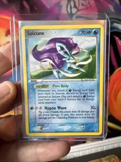 Pokemon - Suicune - 030 - Black Star Nintendo Promos - Rare HOLO - English LP - Image 1
