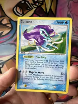 Pokemon - Suicune - 030 - Black Star Nintendo Promos - Rare HOLO - English LP - Image 2