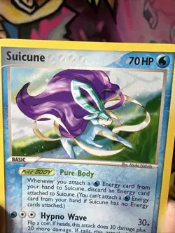 Pokemon - Suicune - 030 - Black Star Nintendo Promos - Rare HOLO - English LP - Image 4