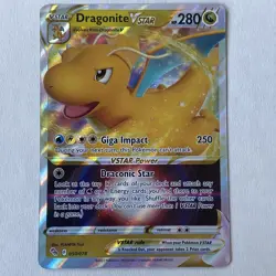 Pokemon TCG Dragonite VSTAR 050/078 Holo Ultra Rare Pokemon GO NM - Image 1