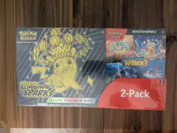 Pokemon Surging Sparks Elite Trainer Box and Booster Bundle Costco, 2-Pack - Image 2