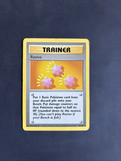 Pokemon TCG Revive Base Set Unlimited 89/102 Regular Uncommon Non-Holo - PLAYED - Image 1