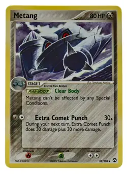 Metang 35/108 Uncommon Non Holo EX Power Keepers NM With eBay Shipping - Image 1