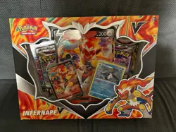 Pokemon TCG: Infernape V Collection Box (Lost Origin & Fusion Strike) New Sealed - Image 1