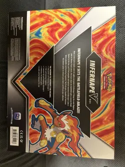 Pokemon TCG: Infernape V Collection Box (Lost Origin & Fusion Strike) New Sealed - Image 2