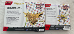 Pokemon TCG Scarlet & Violet 151 Zapdos ex & Alakazam ex Collection Box - Image 2