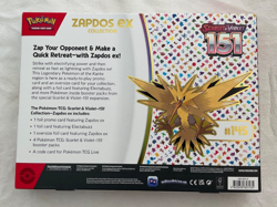 Pokemon TCG Scarlet & Violet 151 Zapdos ex & Alakazam ex Collection Box - Image 4
