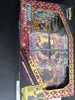 1x Pokemon Crown Zenith Morpeko V-UNION Premium Collection Box NEW SEALED - Image 1