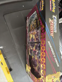 1x Pokemon Crown Zenith Morpeko V-UNION Premium Collection Box NEW SEALED - Image 4