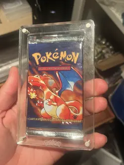 1999 VTG Pokemon Base Foil Pack 1st Edition Charizard Spanish Sealed HEAVY 21g - Image 4