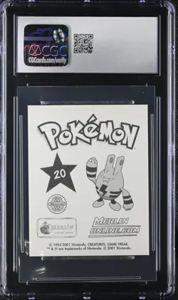 Hoppip Pokemon Merlin (2001) Series 3 - 20 Holographic CGC 10 - Image 2