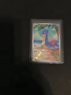MISTY'S LAPRAS 2025 POKEMON DESTINED RIVALS ILLUSTRATION RARE 194/182 Q5276 - Image 1