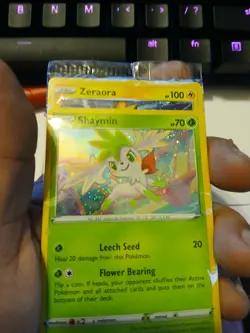 Pokemon TCG Shaymin, Zeraora, Marshado Holo Rare Knockout Collection NM Sealed - Image 1