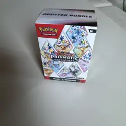 Pokemon TCG Scarlet & Violet Prismatic Evolutions Booster Bundle Sealed, 6-Pack - Image 1