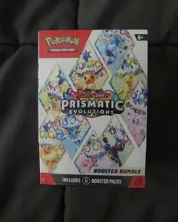 Pokemon TCG Prismatic Evolutions Bundle Box of 6 packs New/Sealed - Image 1