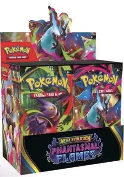 PRESALE Pokemon Mega Evolution Phantasmal Flames Booster Display Box Sealed - Image 1