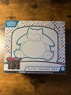 151 Elite Trainer Box ETB Pokemon TCG Scarlet & Violet Factory Sealed - Image 1