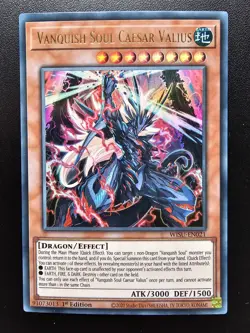 Vanquish Soul Caesar Valius Ultra Rare WISU-EN021 1st Edition - Image 1