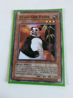 Yu-Gi-Oh! Gyaku-Gire Panda Unlimited Dark Crisis DCR-021 Mint 1996 Never Played - Image 1