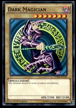 Yu-Gi-Oh TCG Legendary Decks II #LDK2-ENY10 Dark Magician 1st Edition Common LP - Image 1