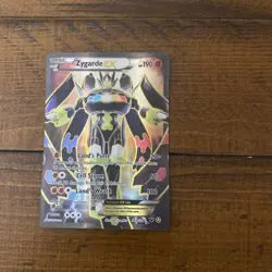 ZYGARDE EX Fates Collide Series POKEMON Full-Art Holo 2017 Trading Card 54a/124 - Image 1