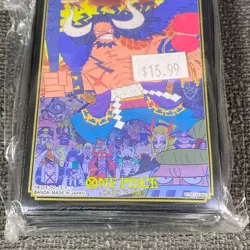 ONE PIECE Card Game Kaido Official Card Sleeves Edition 70 Sleeves OPTCG NEW - Image 2