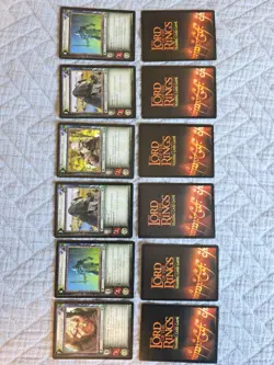 Title:Lord of the Rings TCG Skirmish Kit URUK HAI RAID - 12 Card Lot Deciph - Image 2