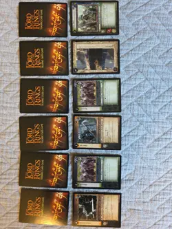 Title:Lord of the Rings TCG Skirmish Kit URUK HAI RAID - 12 Card Lot Deciph - Image 3