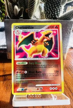Charizard 3/132 Secret Wonders 2007 Reverse Holo Rare Pokemon Card TCG - Image 1