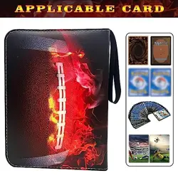 Football Card Binder with Sleeves, Trading Cards Album Fits 400 400 Pockets - Image 4