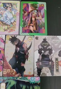 Daki & Gyutaro Card Lot Of 6 Cards Demon Slayer CCG Anime Upper Rank Demon - Image 3