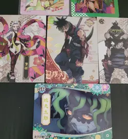Daki & Gyutaro Card Lot Of 6 Cards Demon Slayer CCG Anime Upper Rank Demon - Image 4