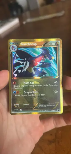 Pokemon TCG Garchomp Holo Card 120/116 Plasma Freeze Secret Rare - Image 1