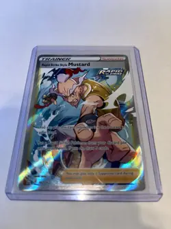 2021 Rapid Strike Style Mustard Pokemon Card 162/163 - Image 1
