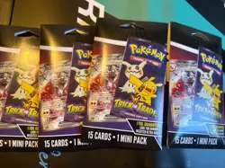 4 Pokemon TCG Trick Or Trade 15 Card Pack New Sealed - Image 2