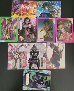 Daki & Gyutaro Card Lot Of 10 Cards Demon Slayer CCG Anime Upper Rank Demon - Image 1