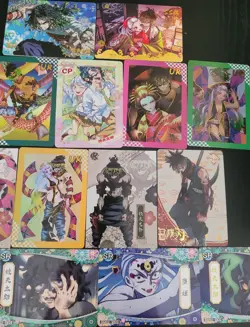 Daki & Gyutaro Card Lot Of 15 Cards Demon Slayer CCG Anime Upper Rank Demon - Image 4