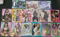 Daki & Gyutaro Card Lot Of 15 Cards Demon Slayer CCG Anime Upper Rank Demon - Image 1