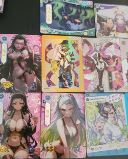 Daki & Gyutaro Card Lot Of 15 Cards Demon Slayer CCG Anime Upper Rank Demon - Image 2