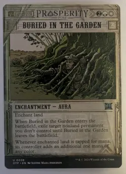 Buried in the Garden Outlaws of Thunder Junction: Breaking News - MTG - Image 1