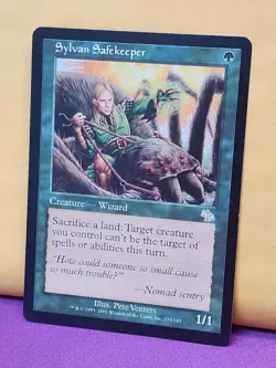 1x Sylvan Safekeeper, LP (see photos), Judgment (JUD), Magic: the Gathering, MtG - Image 2