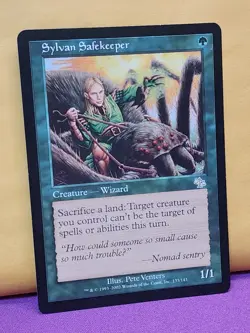 1x Sylvan Safekeeper, LP (see photos), Judgment (JUD), Magic: the Gathering, MtG - Image 3