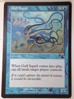 Gulf Squid - Prophecy - Magic the Gathering MTG Nice! - Image 1